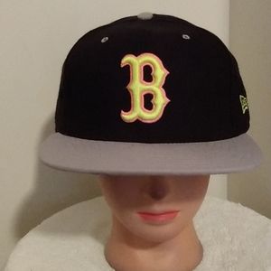 New Era "Boston "fitted Cap